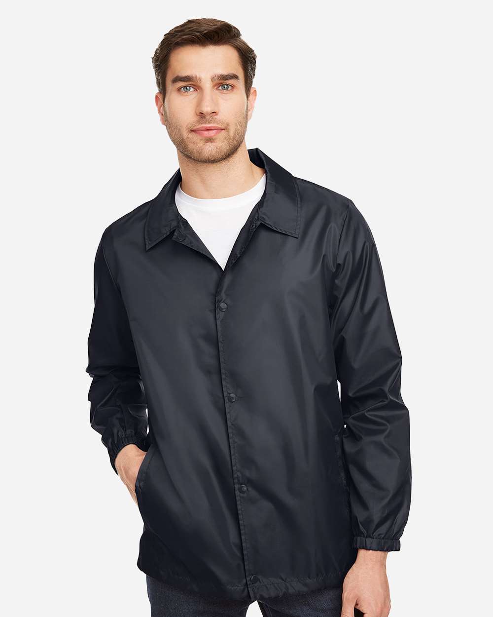 Team 365-TT75-Unisex Zone Protect Coaches Jacket - Image 4