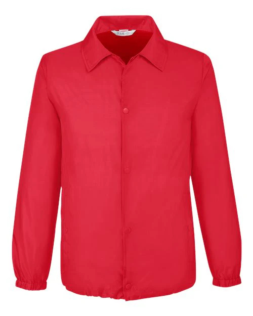 Team 365-TT75-Unisex Zone Protect Coaches Jacket - Image 40