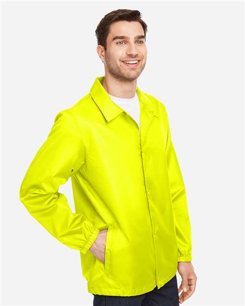 Team 365-TT75-Unisex Zone Protect Coaches Jacket - Image 46