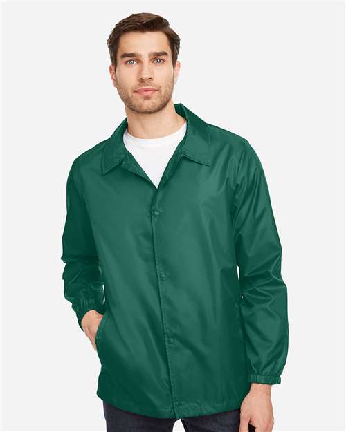 Team 365-TT75-Unisex Zone Protect Coaches Jacket - Image 51