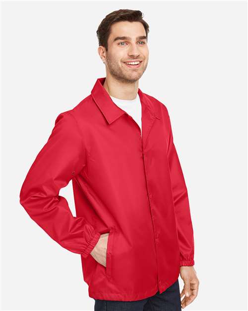 Team 365-TT75-Unisex Zone Protect Coaches Jacket - Image 64