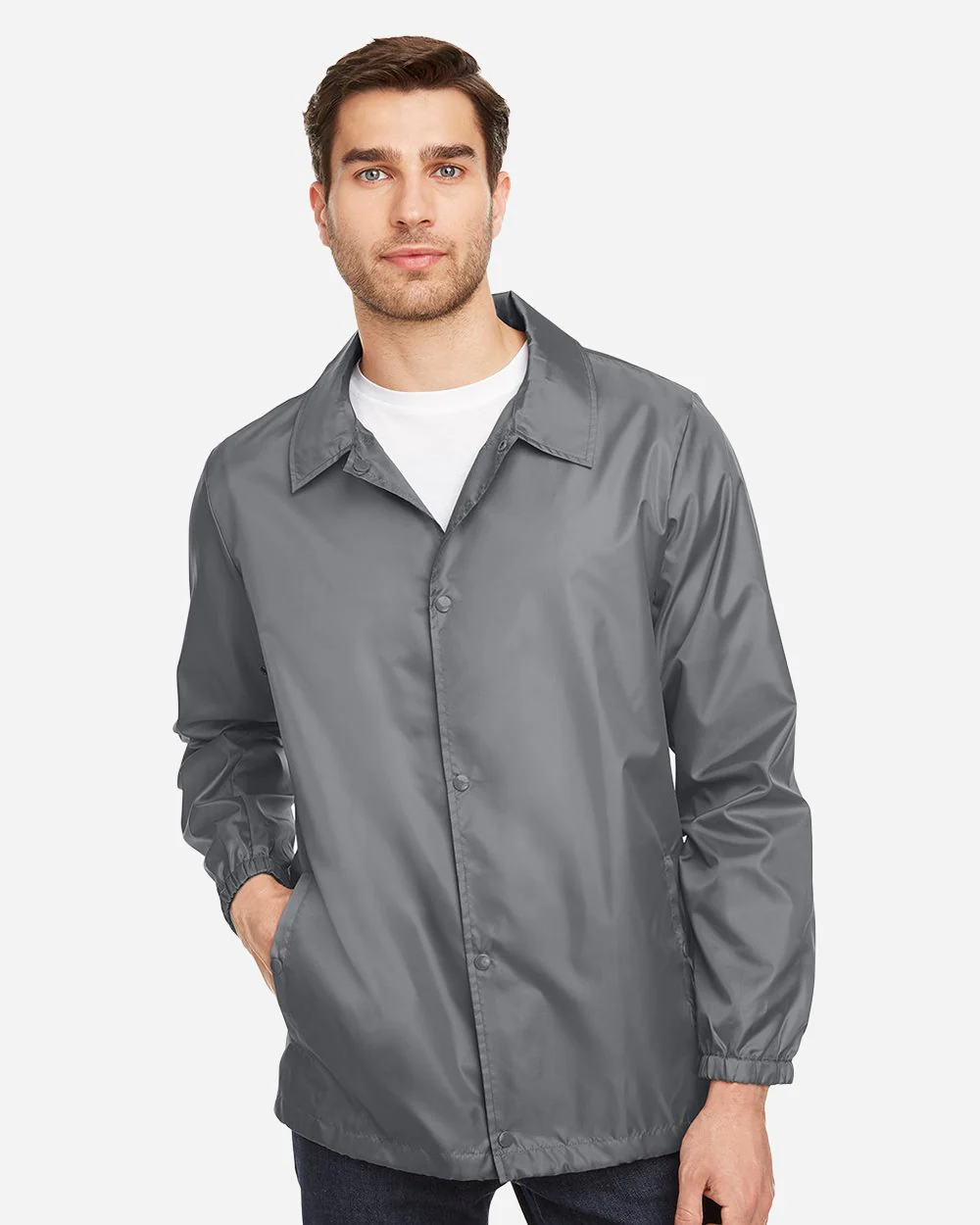 Team 365-TT75-Unisex Zone Protect Coaches Jacket - Image 7