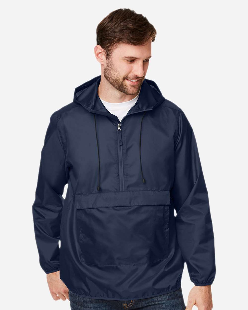 Team 365-TT77-Unisex Zone Protect Packable Anorak Jacket - Image 11
