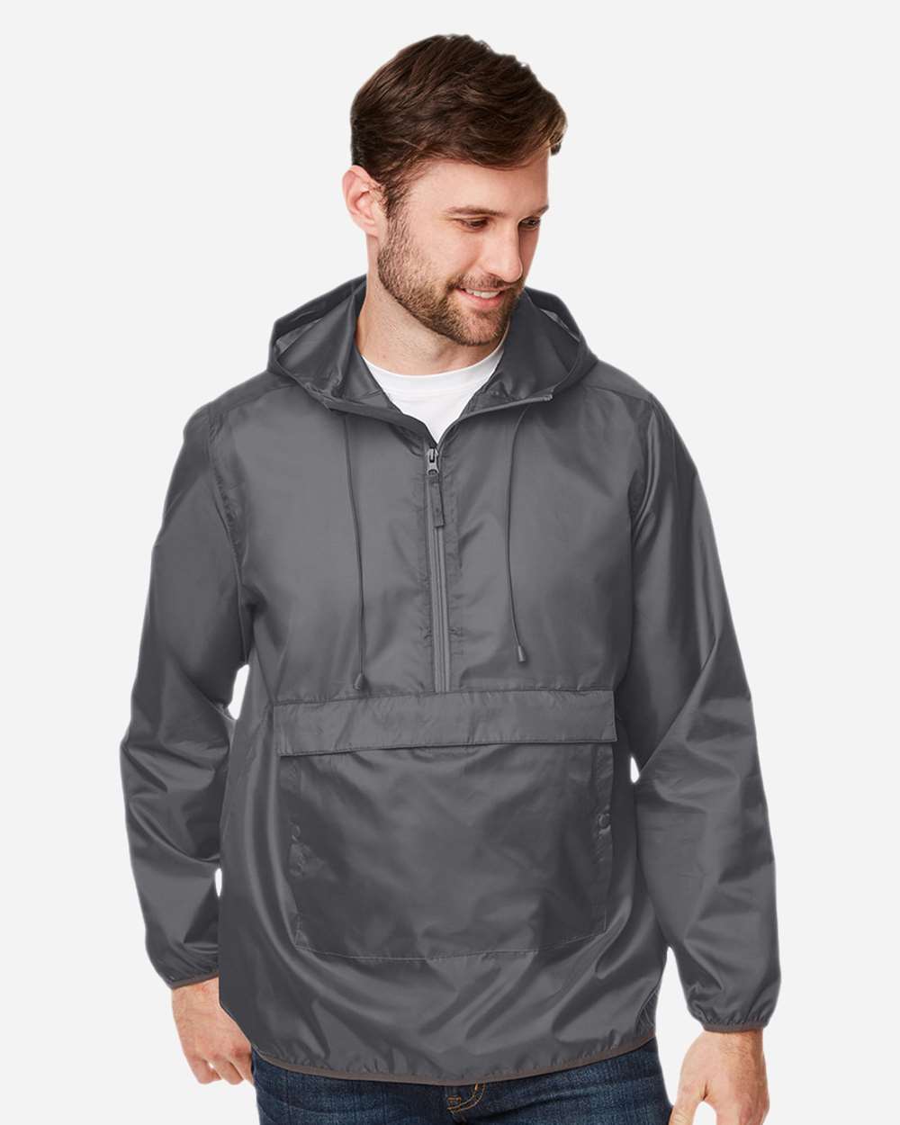 Team 365-TT77-Unisex Zone Protect Packable Anorak Jacket - Image 17