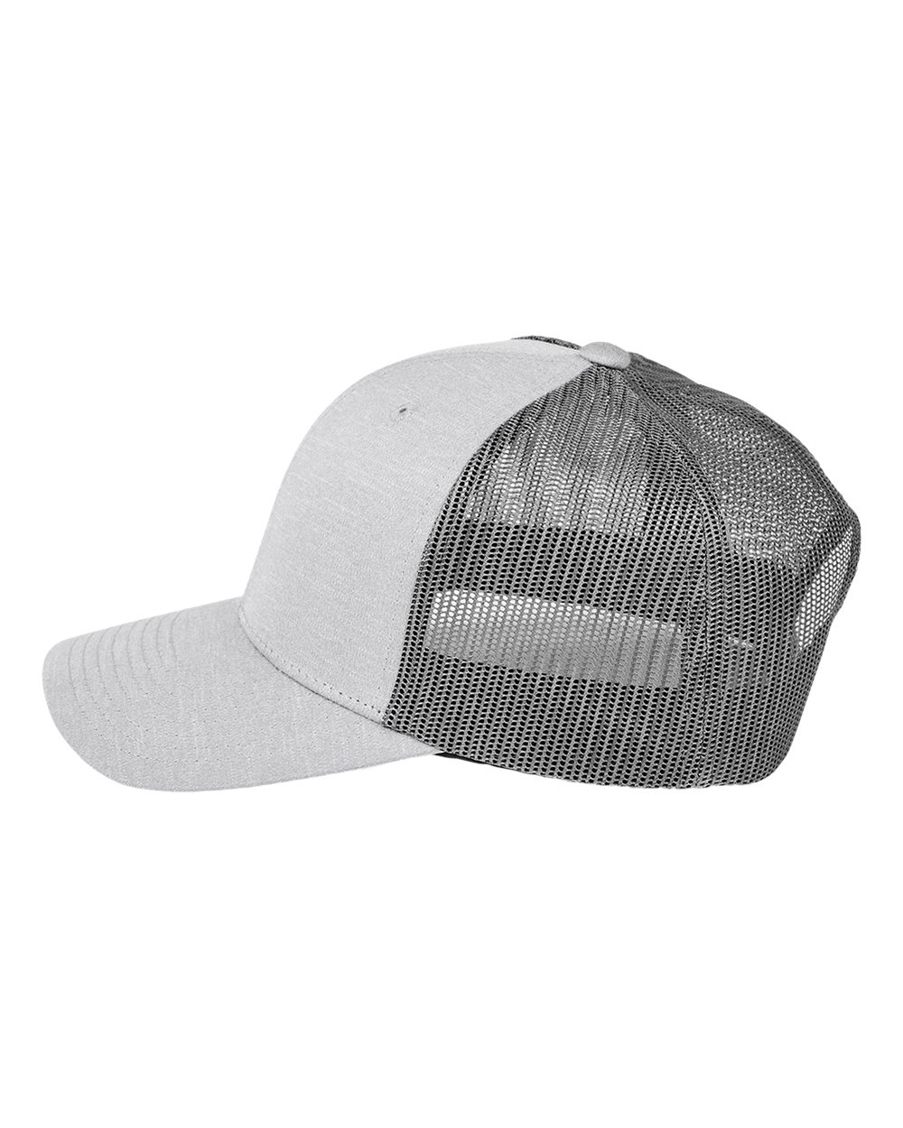 Team 365-TT802-Zone Sonic Heather Trucker Cap - Image 3