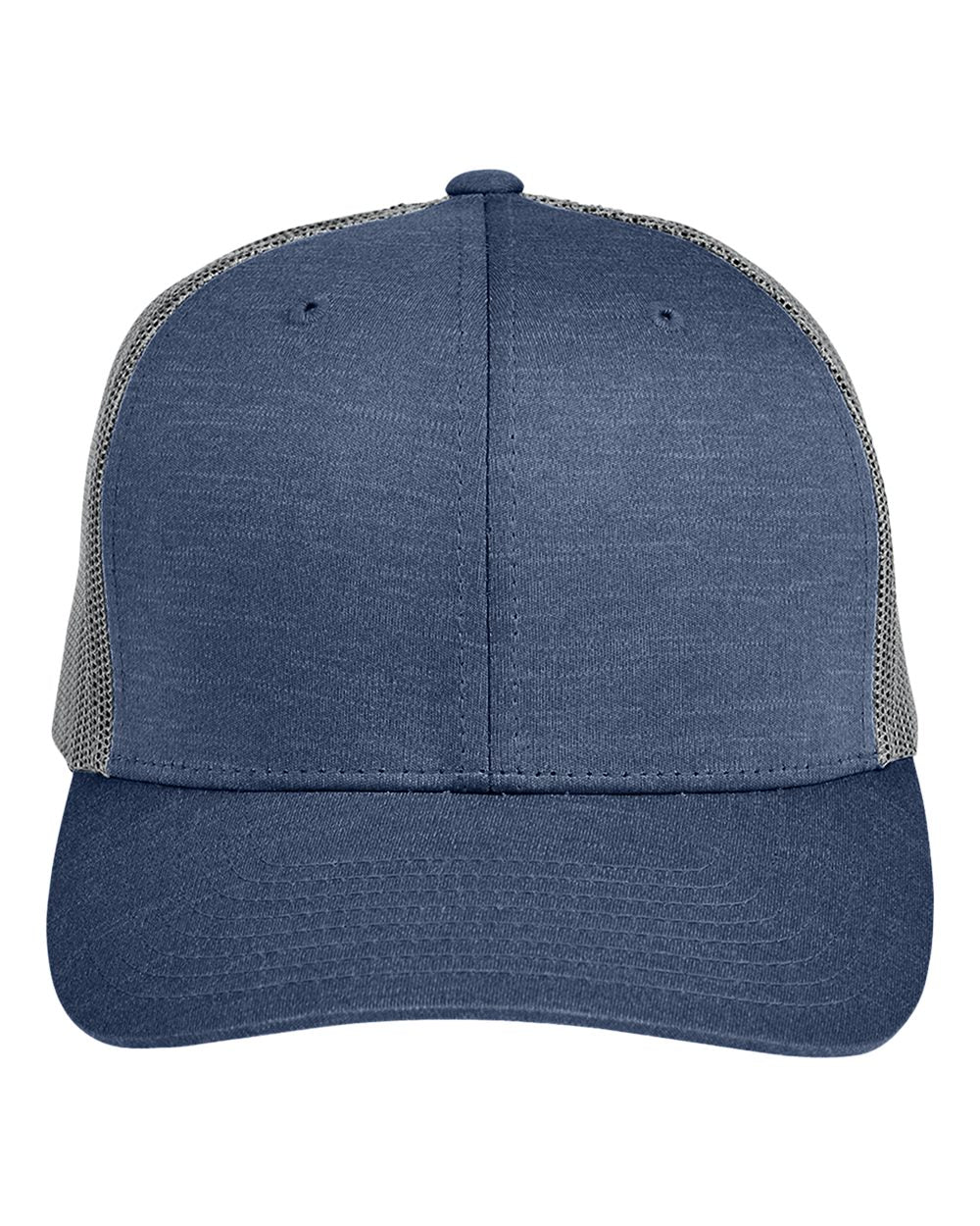 Team 365-TT802Y-Youth Zone Sonic Heather Trucker Cap - Image 5