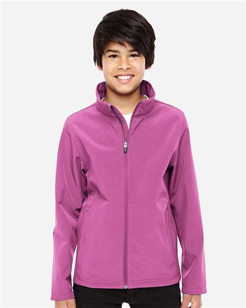 Team 365-TT80Y-Youth Leader Soft Shell Jacket - Image 29