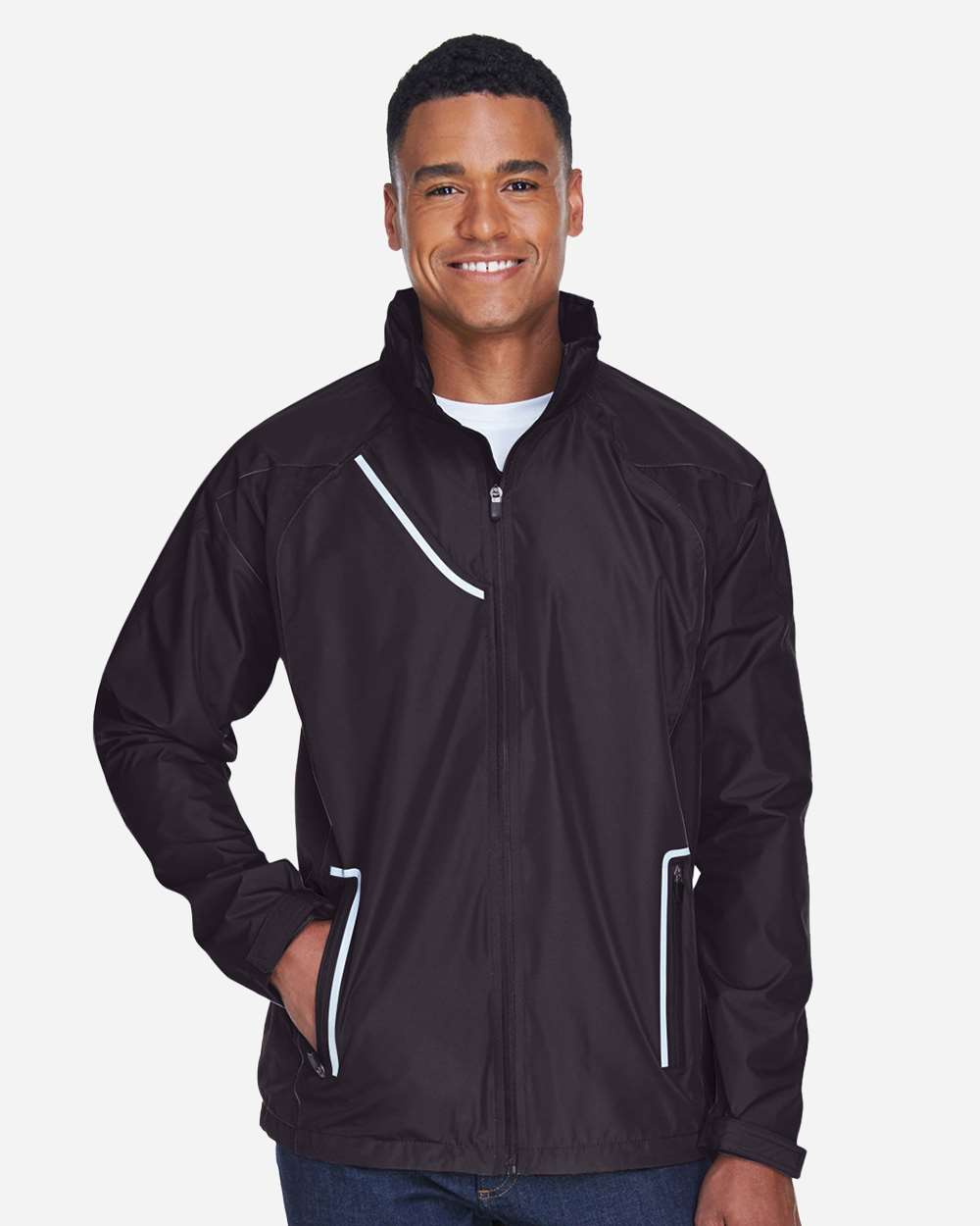 Team 365-TT86-Men's Dominator Waterproof Jacket - Image 3