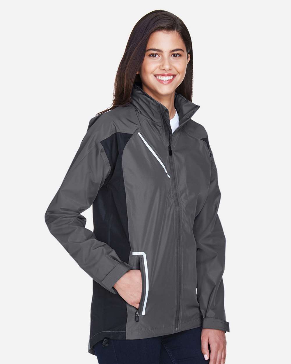 Team 365-TT86W-Women's Dominator Waterproof Jacket - Image 10
