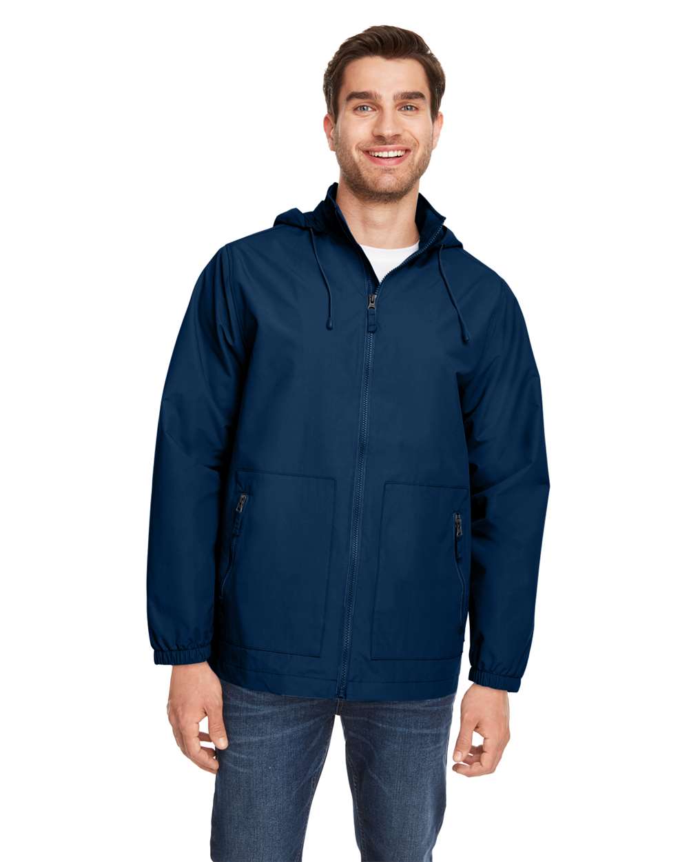Team 365-TT87-Unisex Zone HydroSport™ Storm Flap Jacket - Image 10