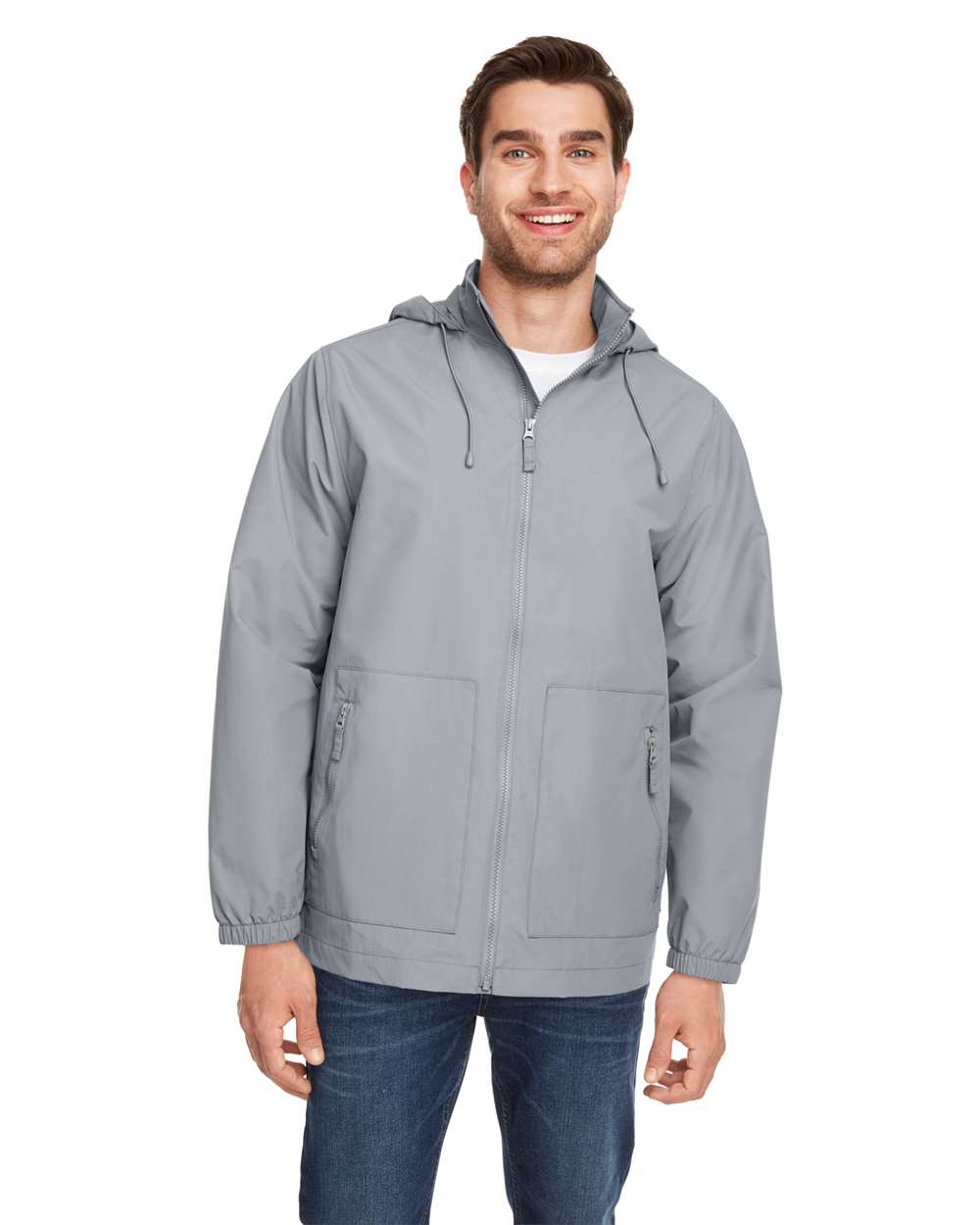 Team 365-TT87-Unisex Zone HydroSport™ Storm Flap Jacket - Image 16