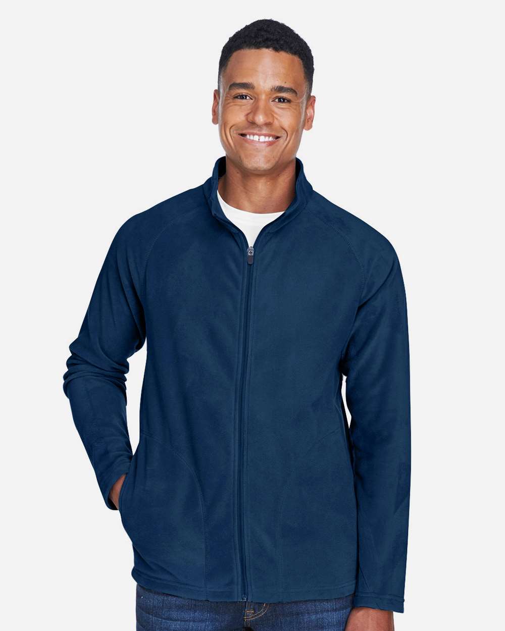 Team 365-TT90-Men's Campus Microfleece Jacket - Image 14