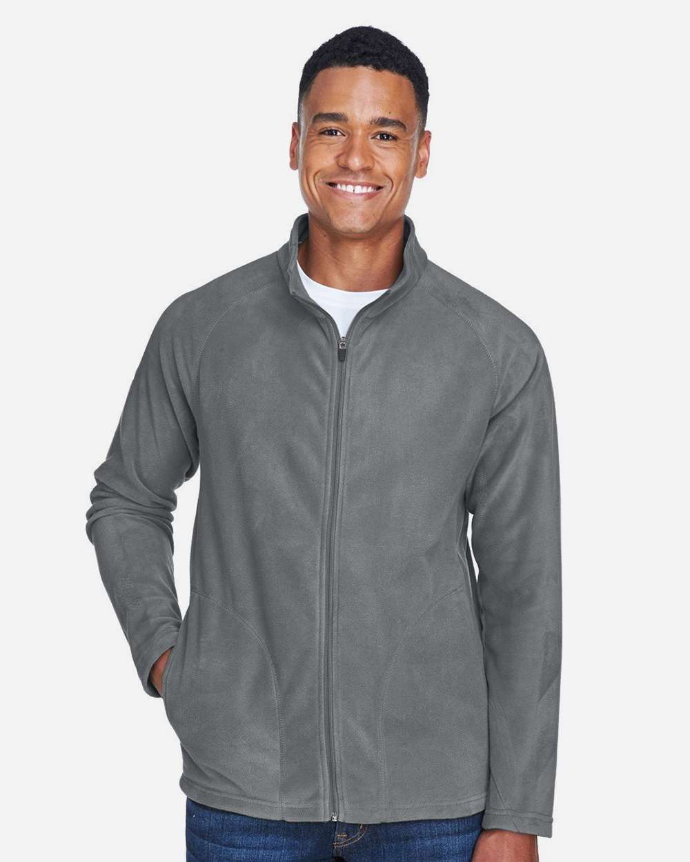Team 365-TT90-Men's Campus Microfleece Jacket - Image 19