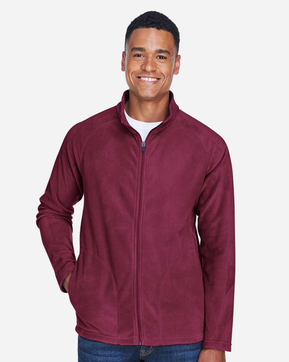 Team 365-TT90-Men's Campus Microfleece Jacket - Image 29