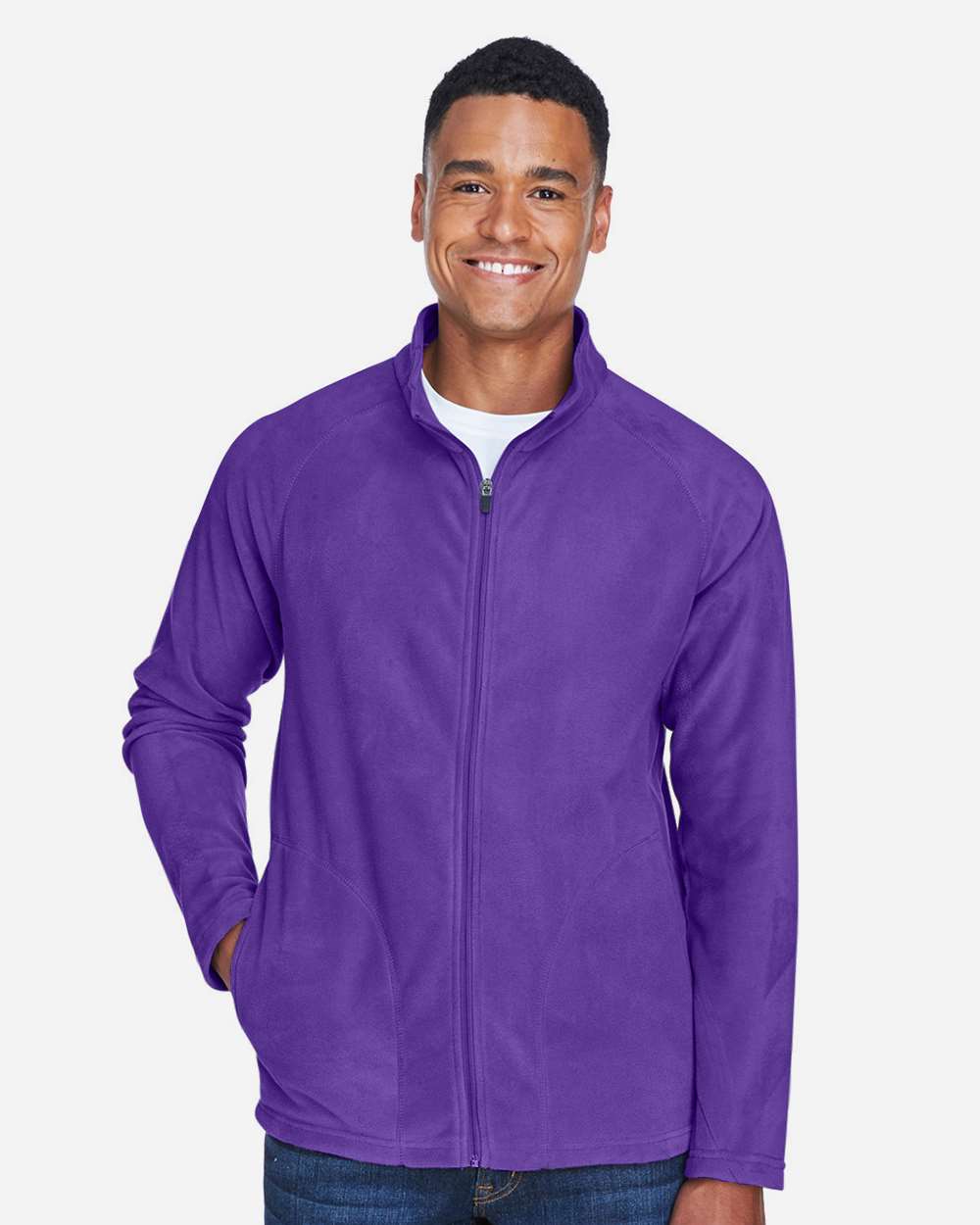 Team 365-TT90-Men's Campus Microfleece Jacket - Image 34