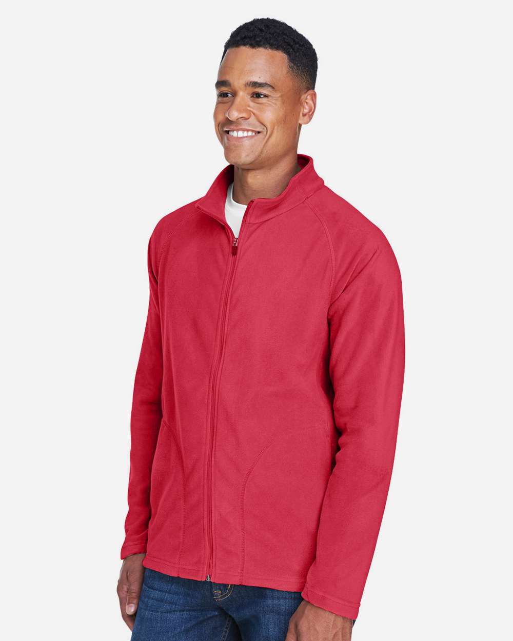 Team 365-TT90-Men's Campus Microfleece Jacket - Image 40
