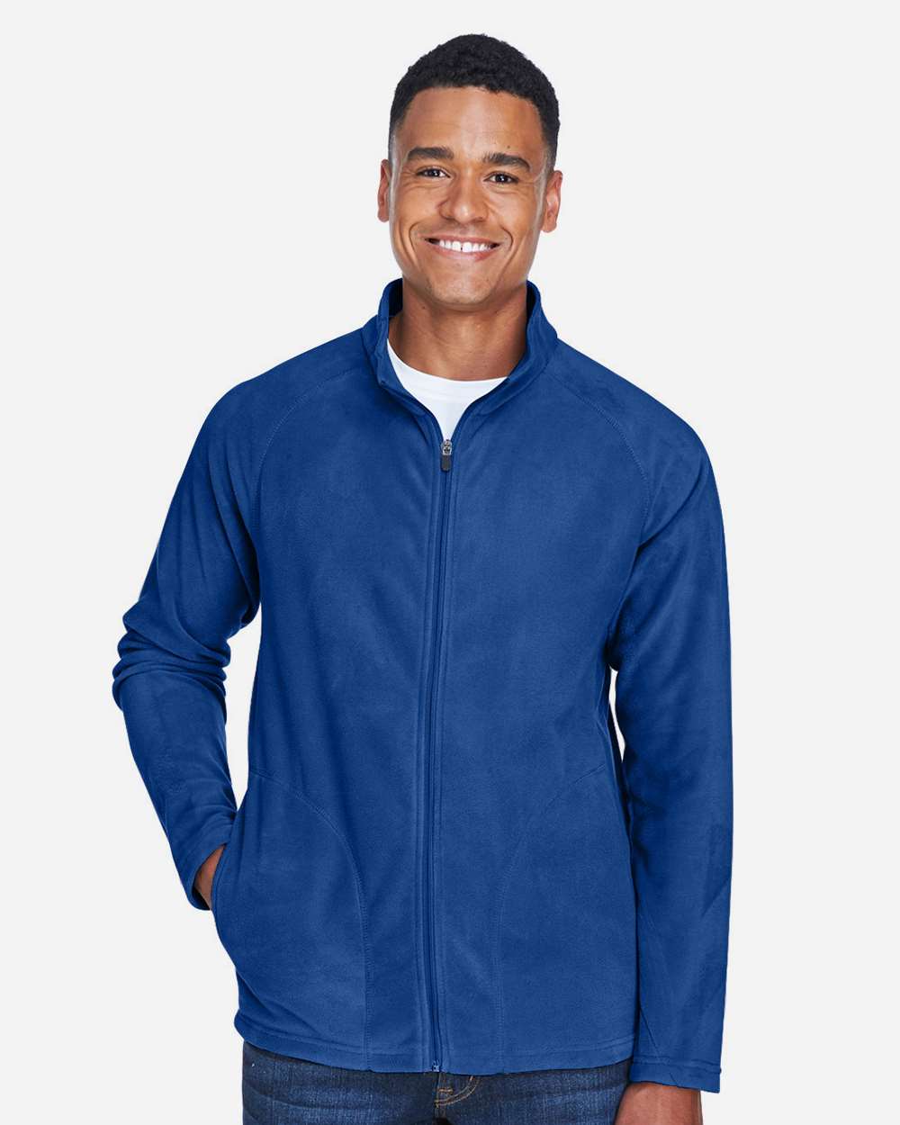 Team 365-TT90-Men's Campus Microfleece Jacket - Image 44