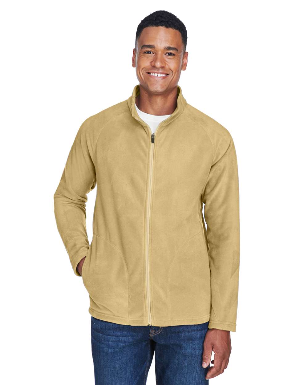 Team 365-TT90-Men's Campus Microfleece Jacket - Image 49