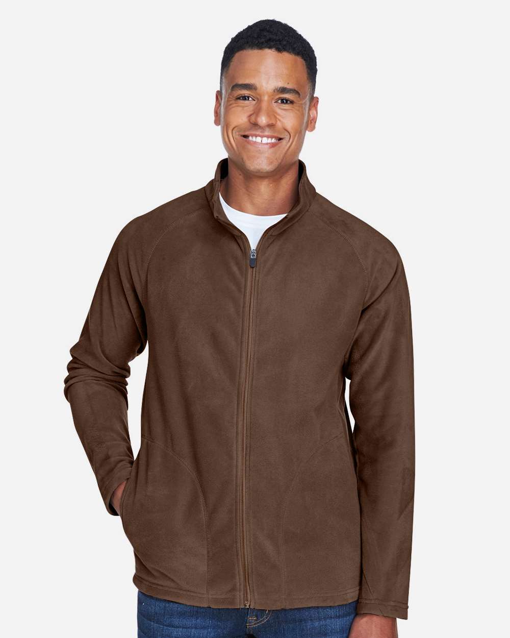 Team 365-TT90-Men's Campus Microfleece Jacket - Image 9