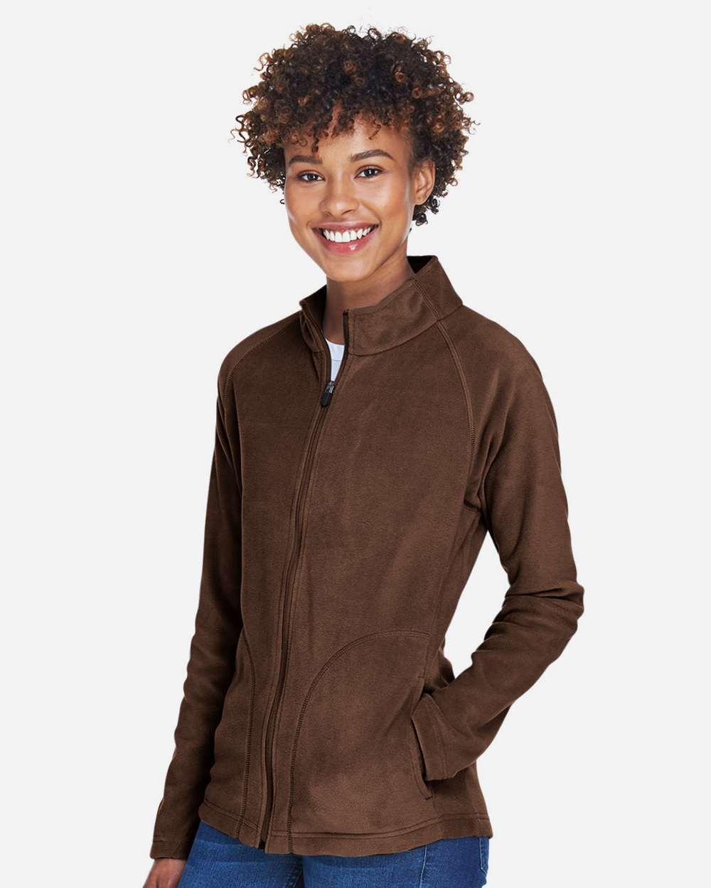 Team 365-TT90W-Women's Campus Microfleece Jacket - Image 15