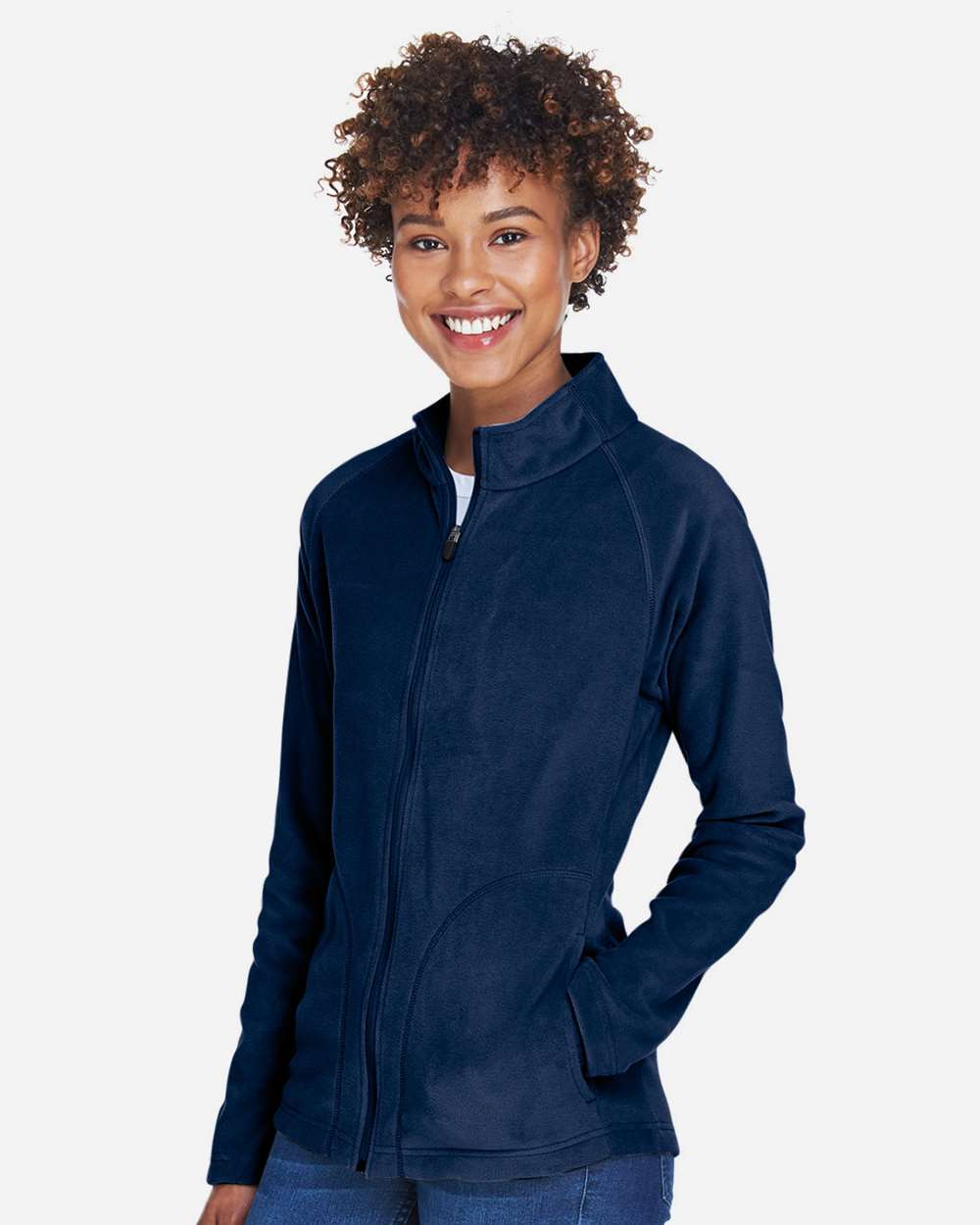 Team 365-TT90W-Women's Campus Microfleece Jacket - Image 20