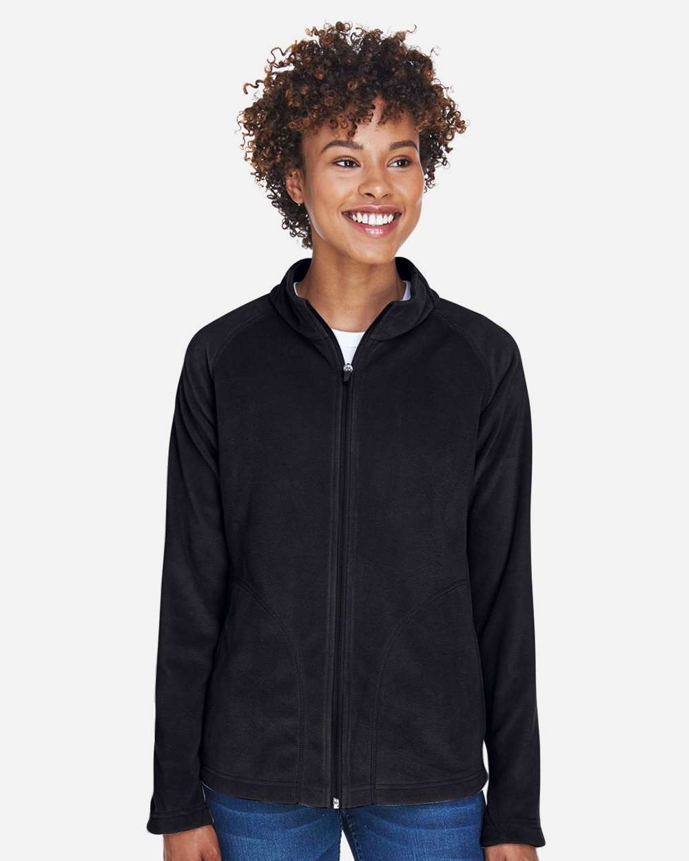 Team 365-TT90W-Women's Campus Microfleece Jacket - Image 3