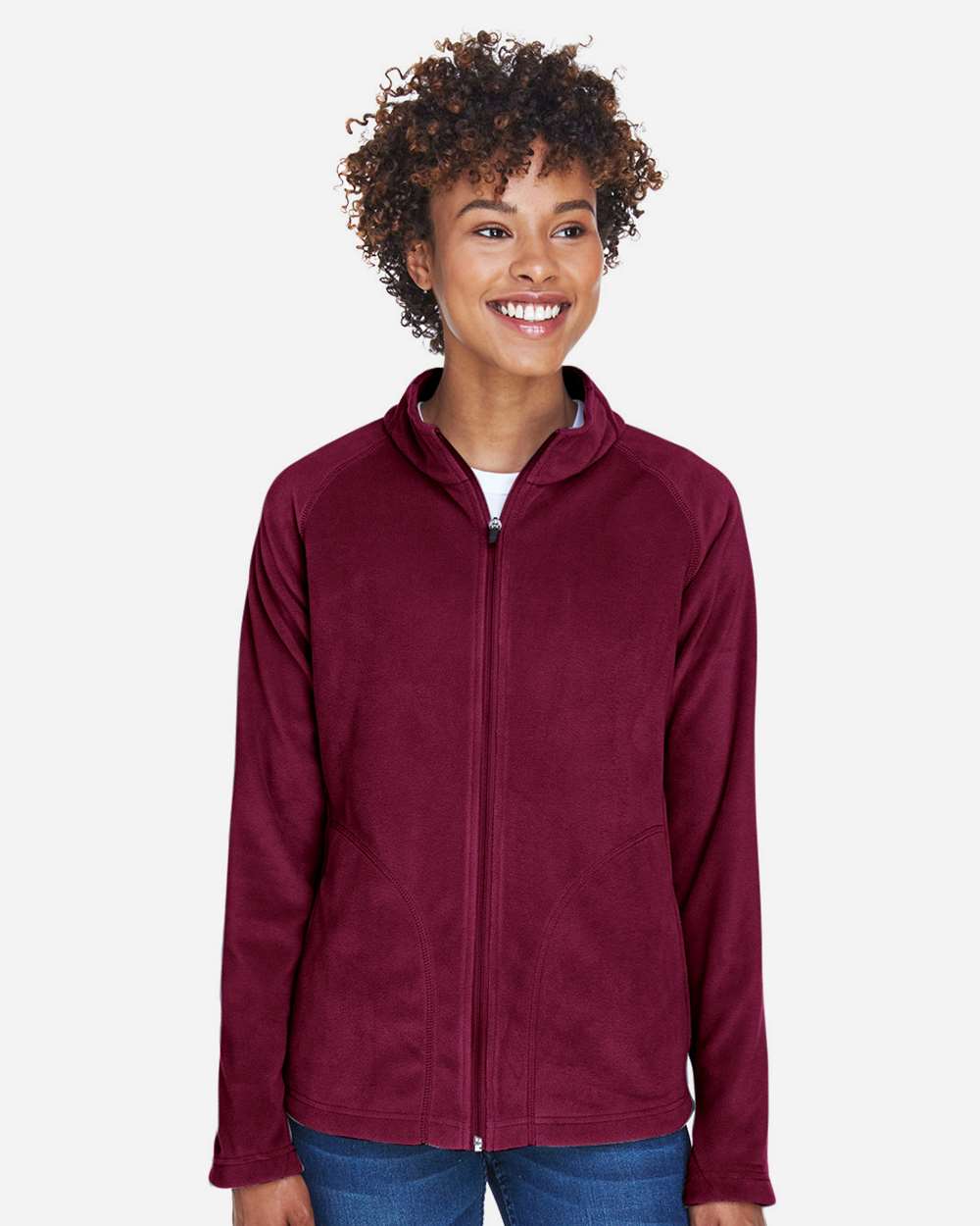 Team 365-TT90W-Women's Campus Microfleece Jacket - Image 34