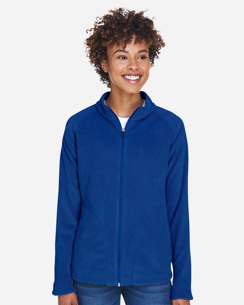Team 365-TT90W-Women's Campus Microfleece Jacket - Image 49