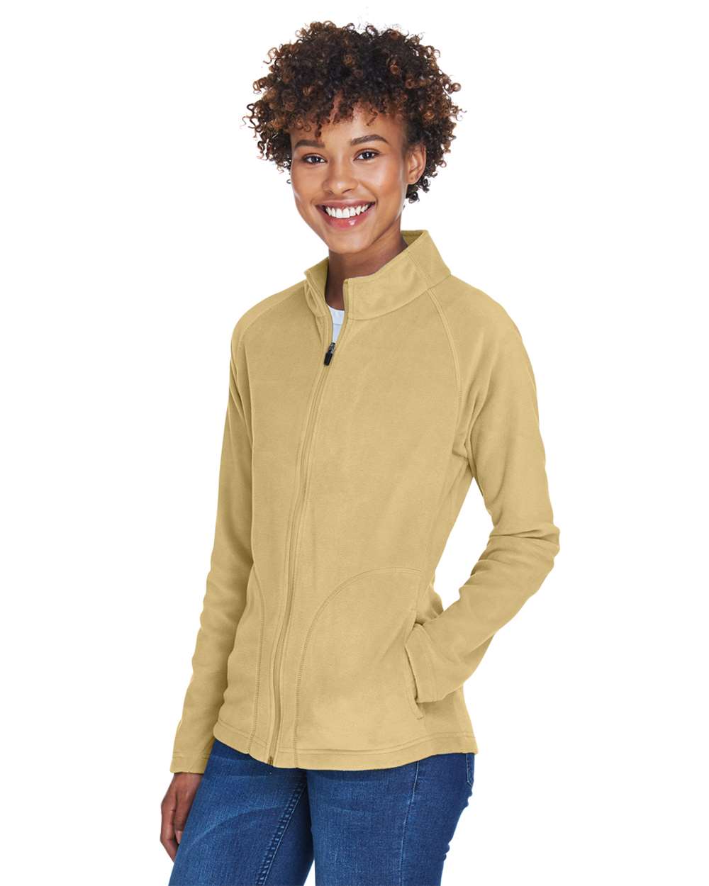 Team 365-TT90W-Women's Campus Microfleece Jacket - Image 55