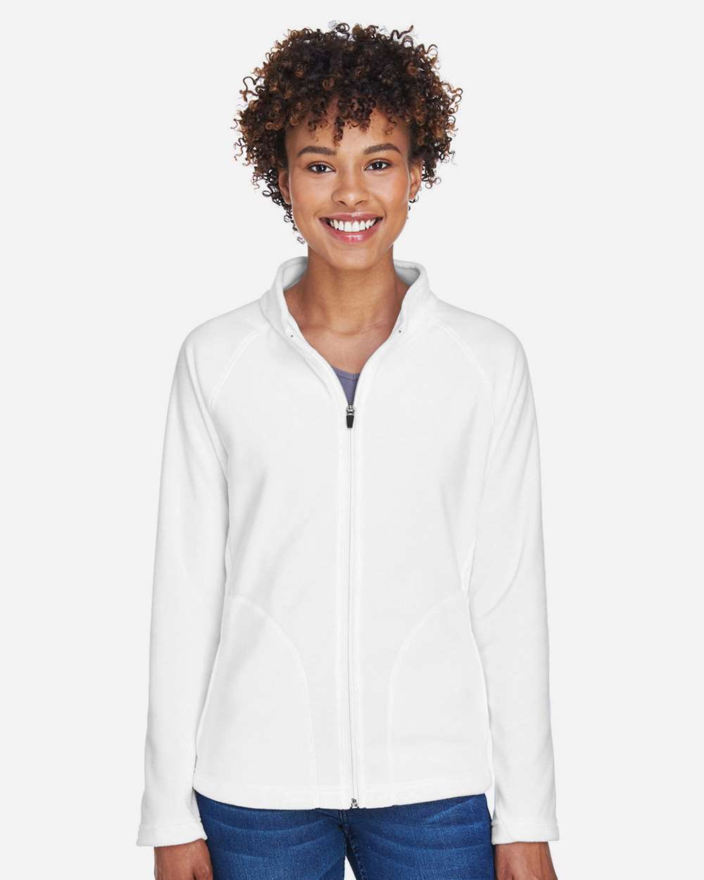 Team 365-TT90W-Women's Campus Microfleece Jacket - Image 59
