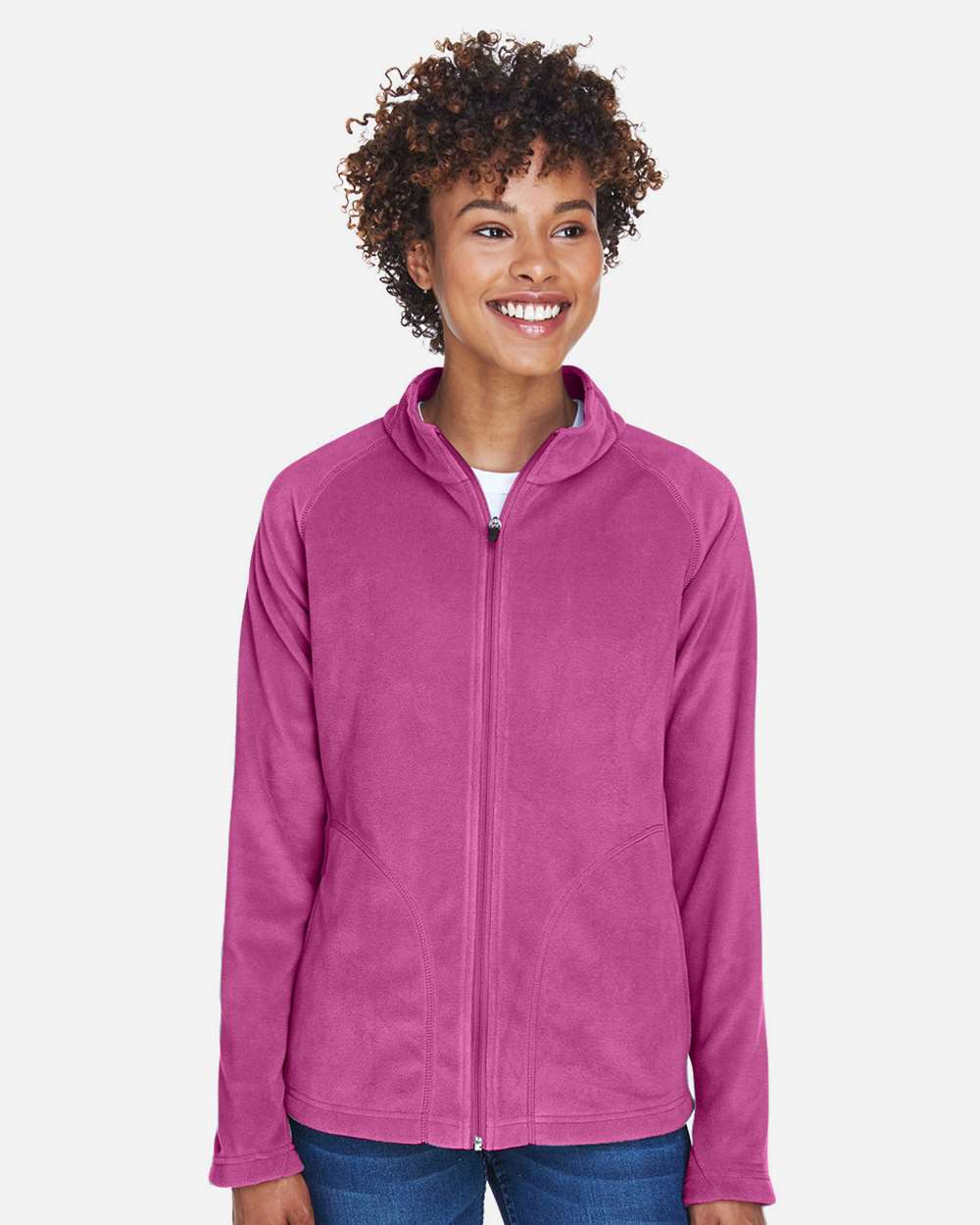 Team 365-TT90W-Women's Campus Microfleece Jacket - Image 9