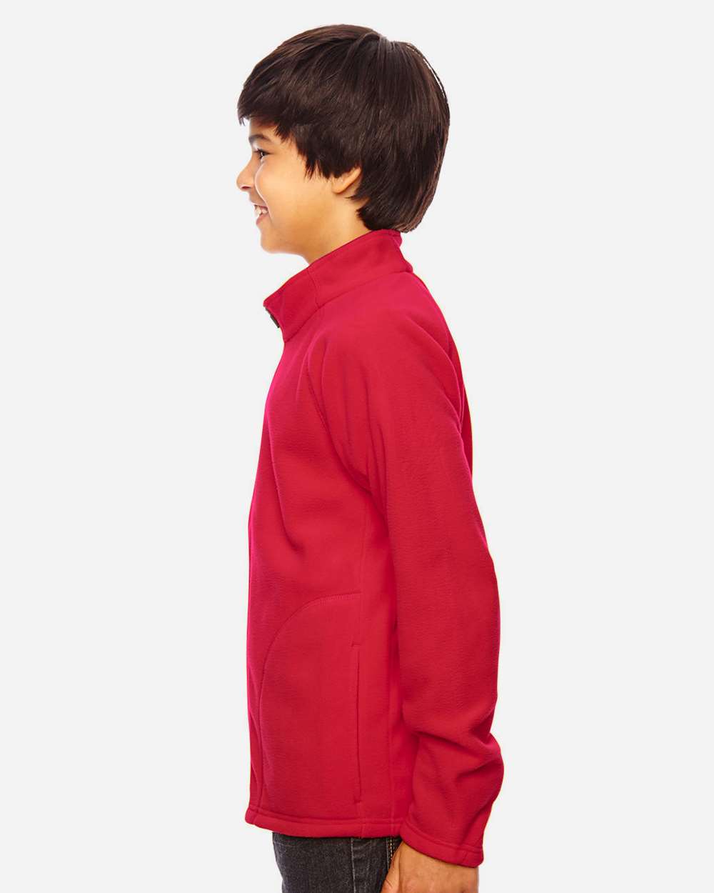 Team 365-TT90Y-Youth Campus Microfleece Jacket - Image 35