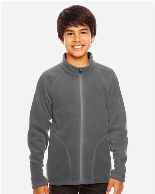 Team 365-TT90Y-Youth Campus Microfleece Jacket - Image 48