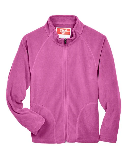 Team 365-TT90Y-Youth Campus Microfleece Jacket - Image 49