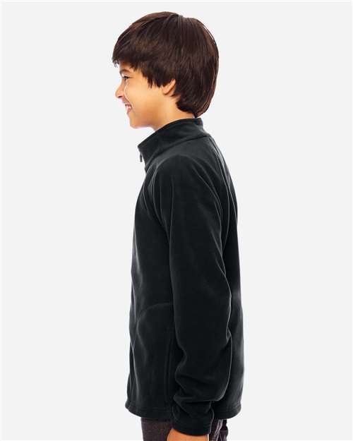 Team 365-TT90Y-Youth Campus Microfleece Jacket - Image 51