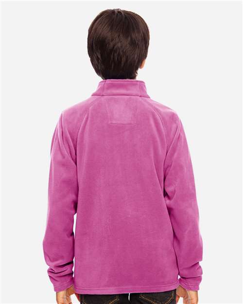 Team 365-TT90Y-Youth Campus Microfleece Jacket - Image 55