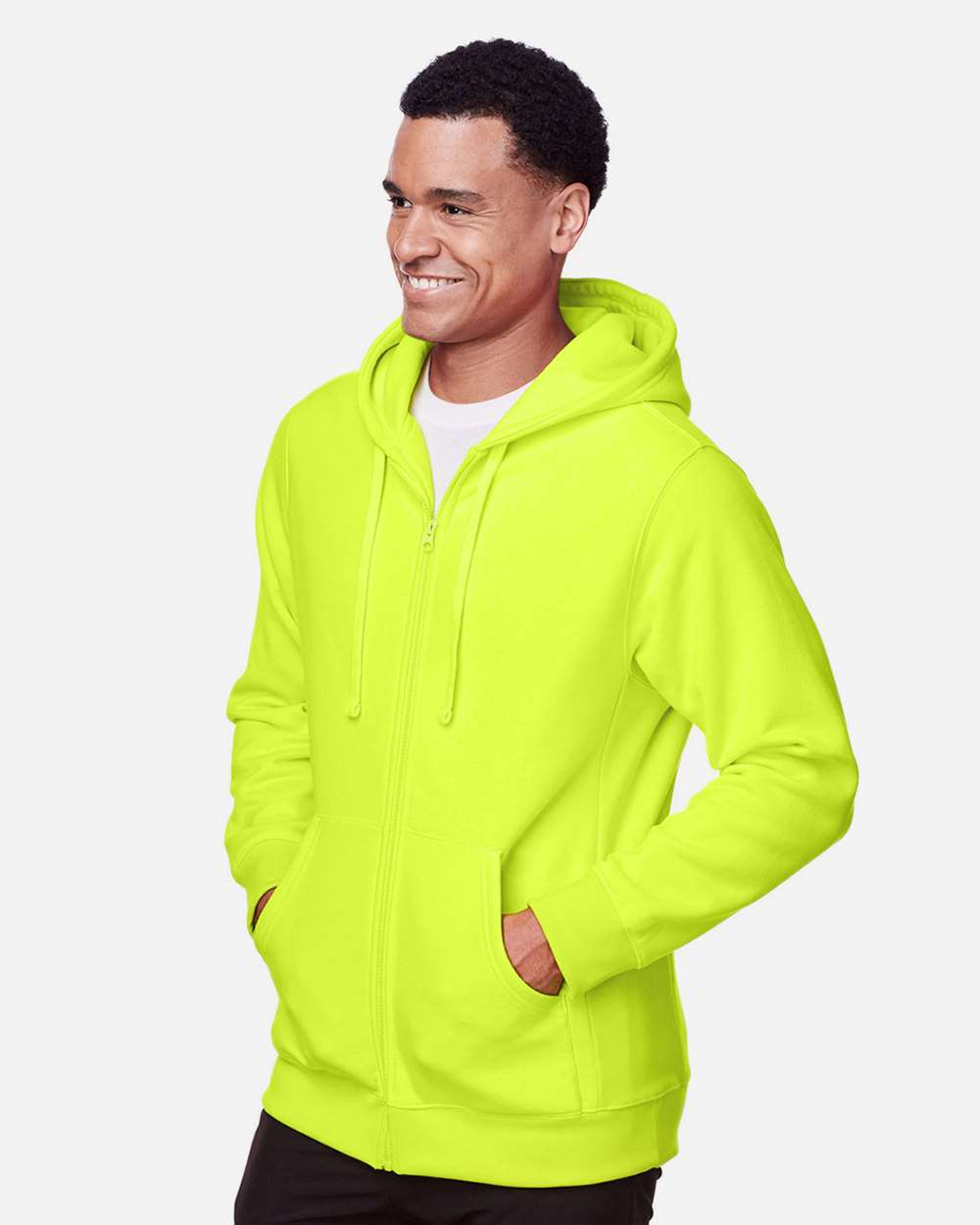 Team 365-TT95-Unisex Zone HydroSport™ Heavyweight Full-Zip Hooded Sweatshirt - Image 20