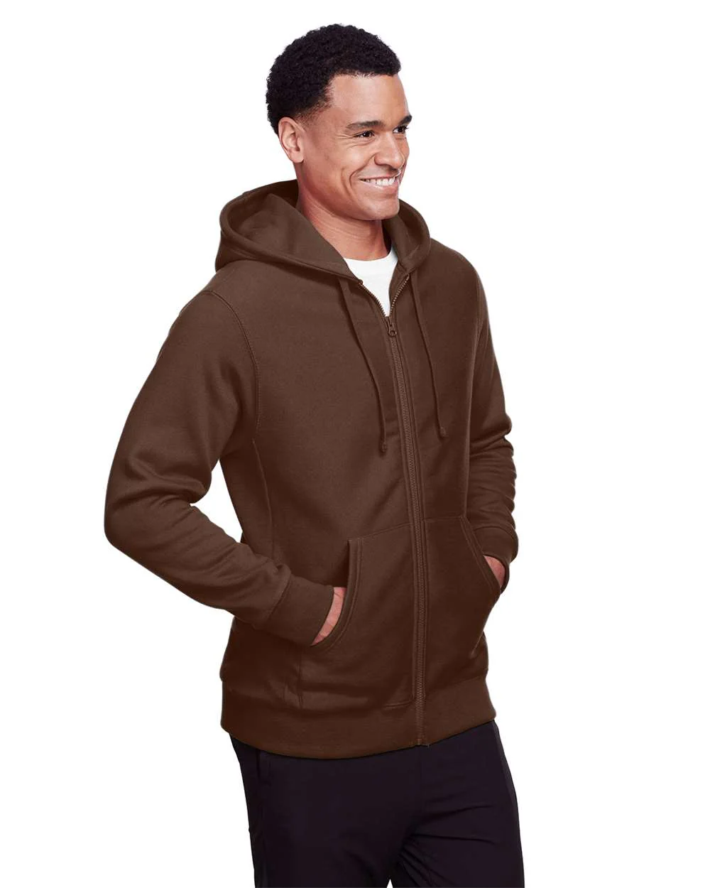 Team 365-TT95-Unisex Zone HydroSport™ Heavyweight Full-Zip Hooded Sweatshirt - Image 25