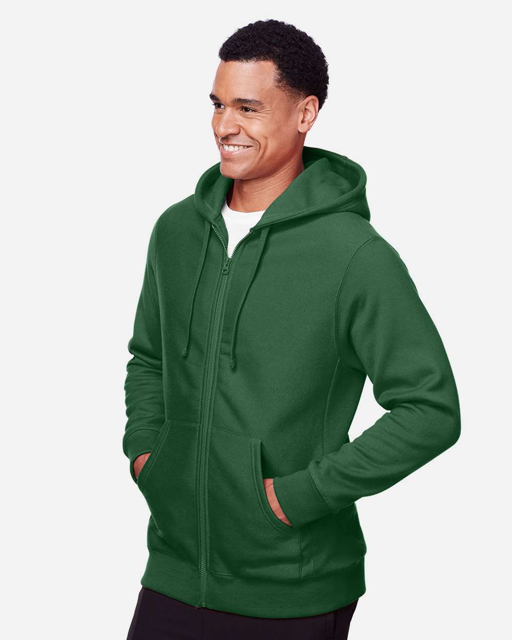 Team 365-TT95-Unisex Zone HydroSport™ Heavyweight Full-Zip Hooded Sweatshirt - Image 30