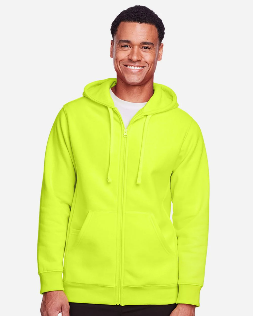 Team 365-TT95-Unisex Zone HydroSport™ Heavyweight Full-Zip Hooded Sweatshirt - Image 6