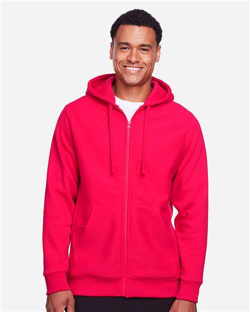 Team 365-TT95-Unisex Zone HydroSport™ Heavyweight Full-Zip Hooded Sweatshirt - Image 78