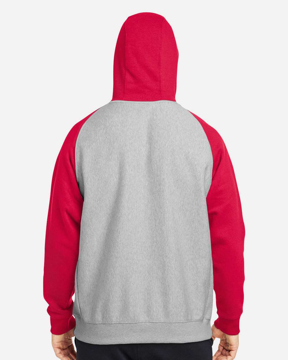 Team 365-TT96CB-Unisex Zone HydroSport™ Heavyweight Colorblock Hooded Sweatshirt - Image 13