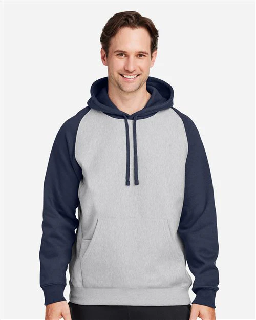 Team 365-TT96CB-Unisex Zone HydroSport™ Heavyweight Colorblock Hooded Sweatshirt - Image 21
