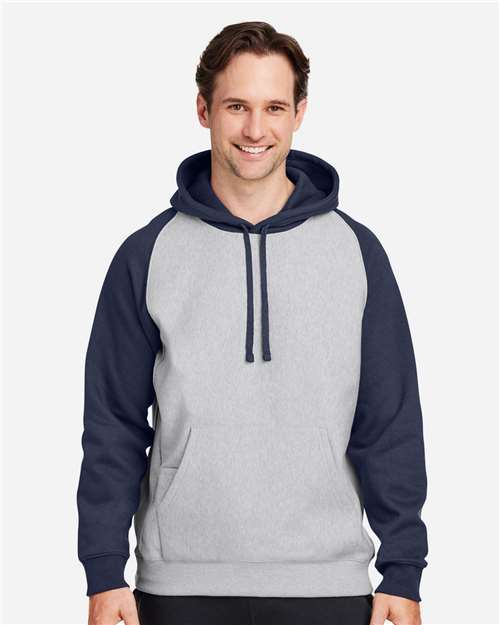Team 365-TT96CB-Unisex Zone HydroSport™ Heavyweight Colorblock Hooded Sweatshirt - Image 24