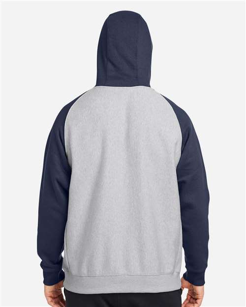 Team 365-TT96CB-Unisex Zone HydroSport™ Heavyweight Colorblock Hooded Sweatshirt - Image 26