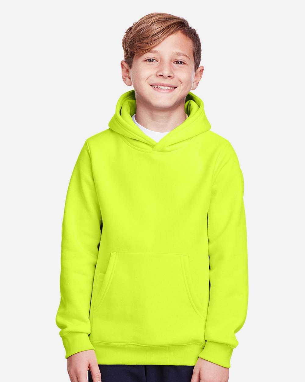 Team 365-TT96Y-Youth Zone HydroSport™ Heavyweight Pullover Hooded Sweatshirt - Image 4