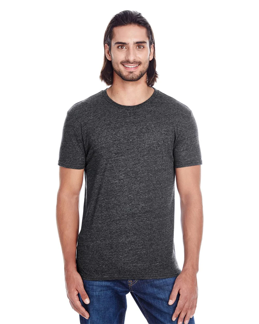 Threadfast Apparel-102A-Triblend Short-Sleeve T-Shirt - Image 3
