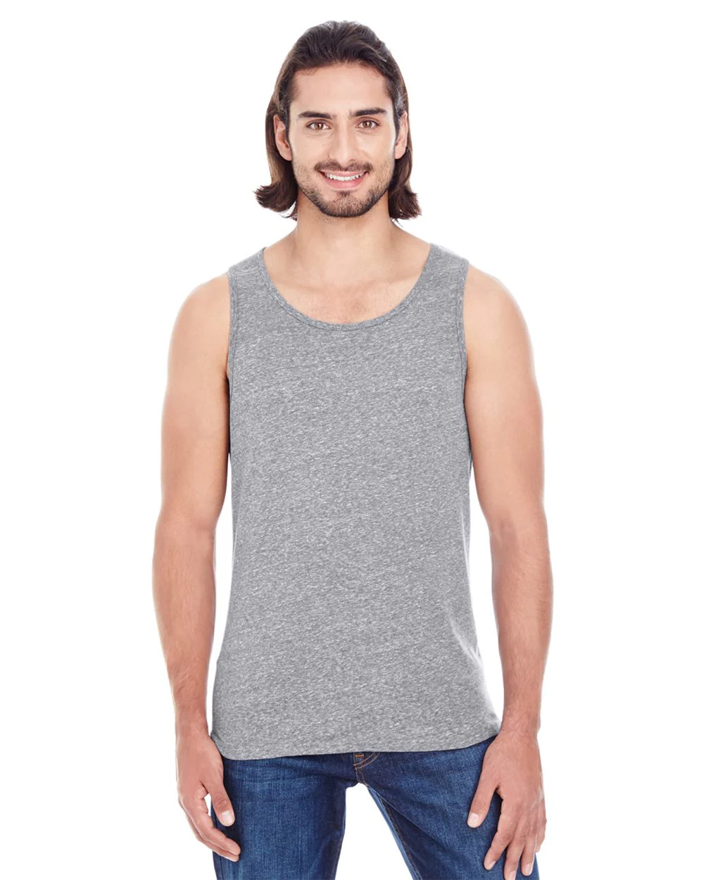 Threadfast Apparel-102C-Tri-Blend Tank Top - Image 3