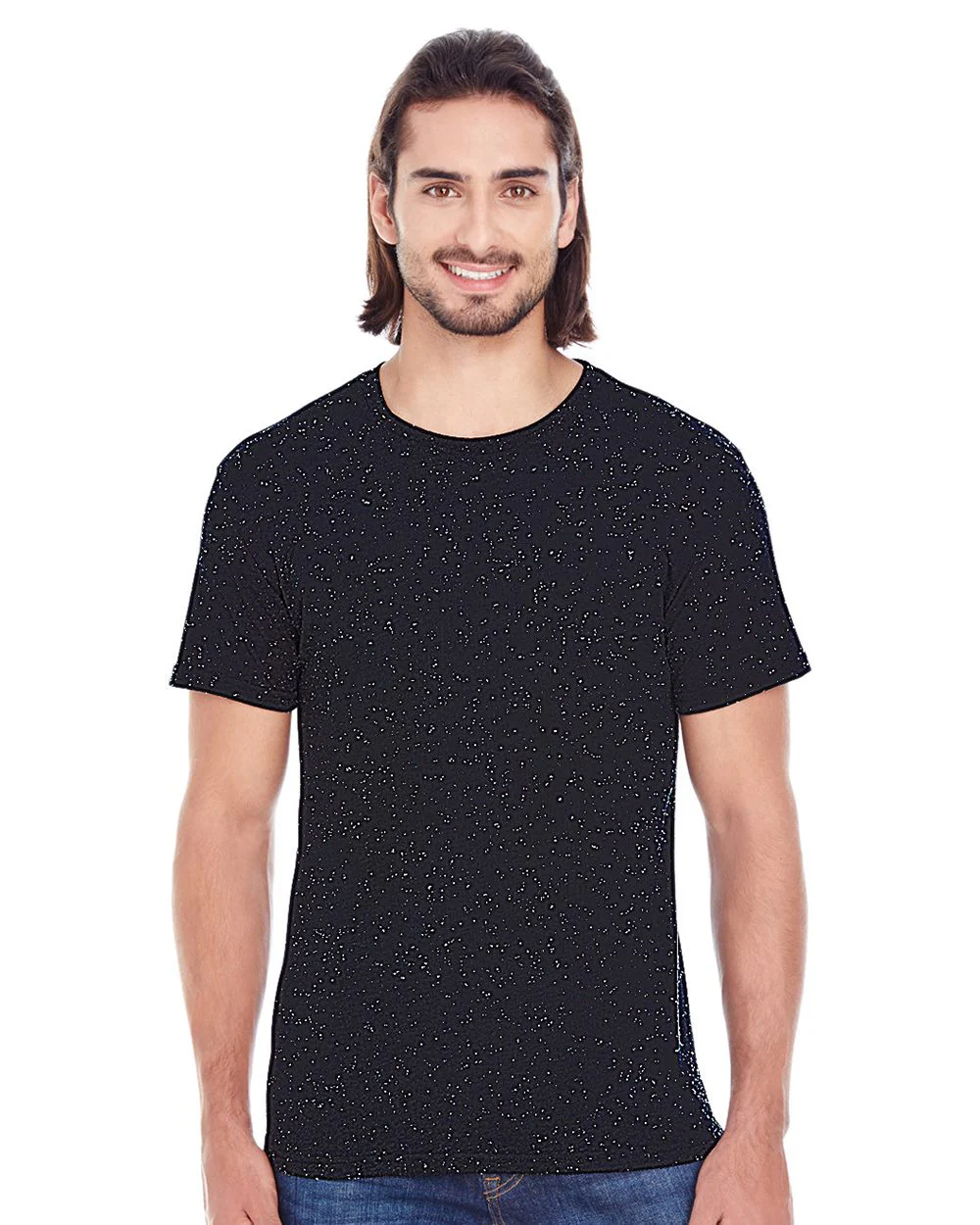 Threadfast Apparel-103A-Triblend Fleck T-Shirt - Image 5