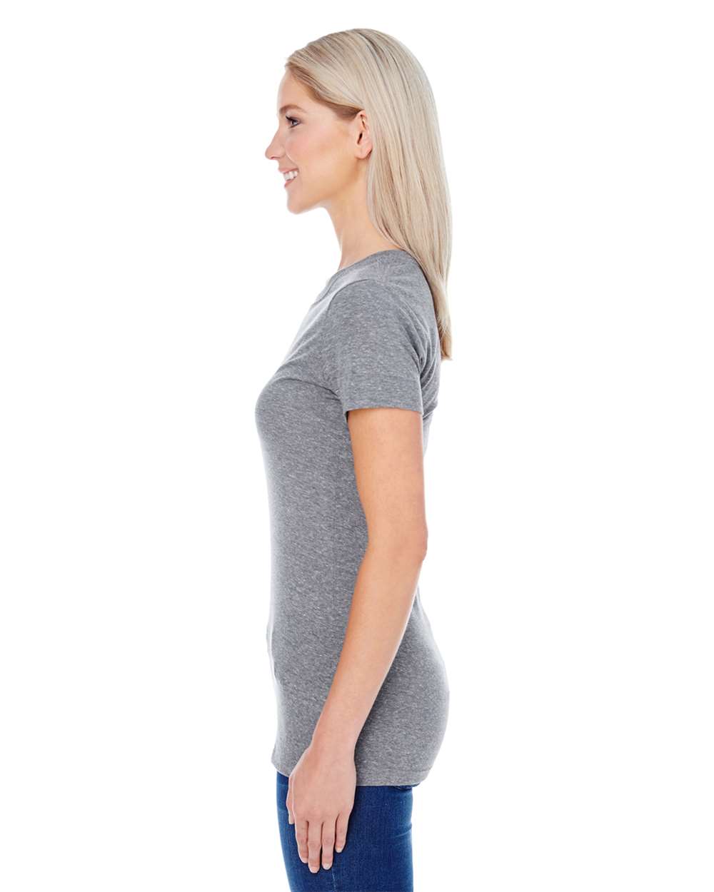 Threadfast Apparel-202A-Women's Tri-Blend Short-Sleeve T-Shirt - Image 10